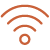 Simple icon of wifi signal
